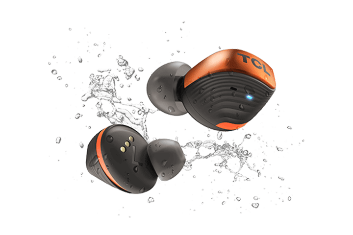 尊龙凯时 Black True Wireless In-ear Bluetooth Headphones - IPX7